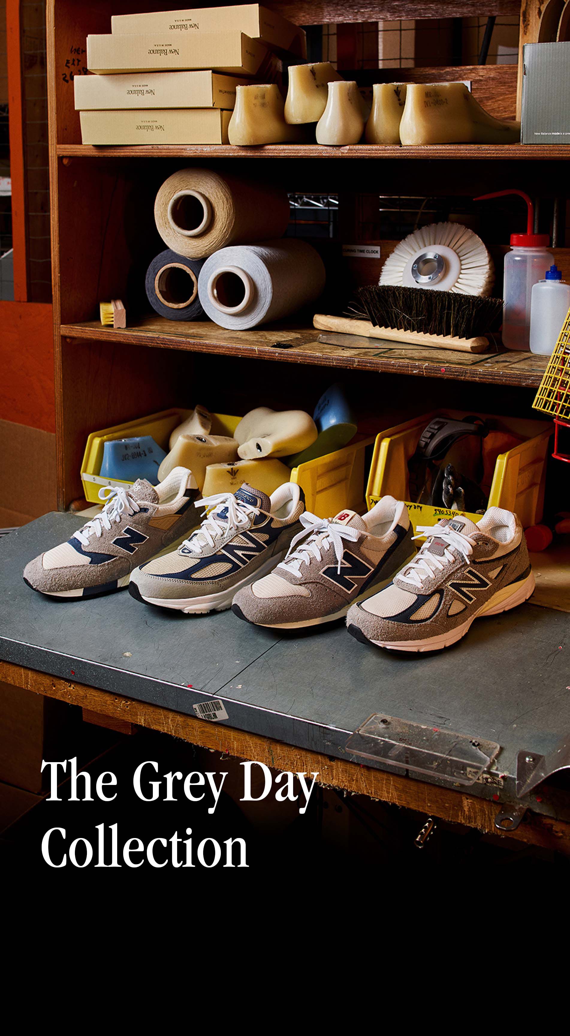 Grijze Collectie Schoenen Kleding New Balance