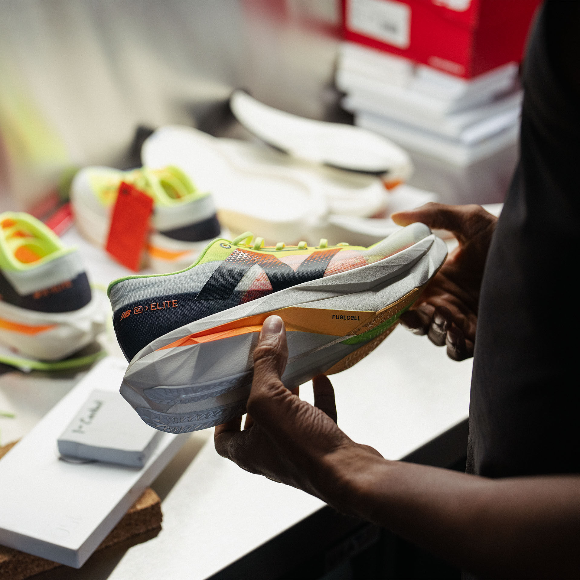 New balance top running fuel cell